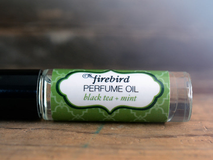 Black Tea Mint Perfume