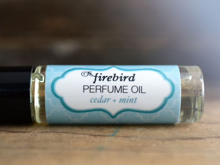 Cedar & Mint Perfume - LAST BATCH – Firebird Bath & Body