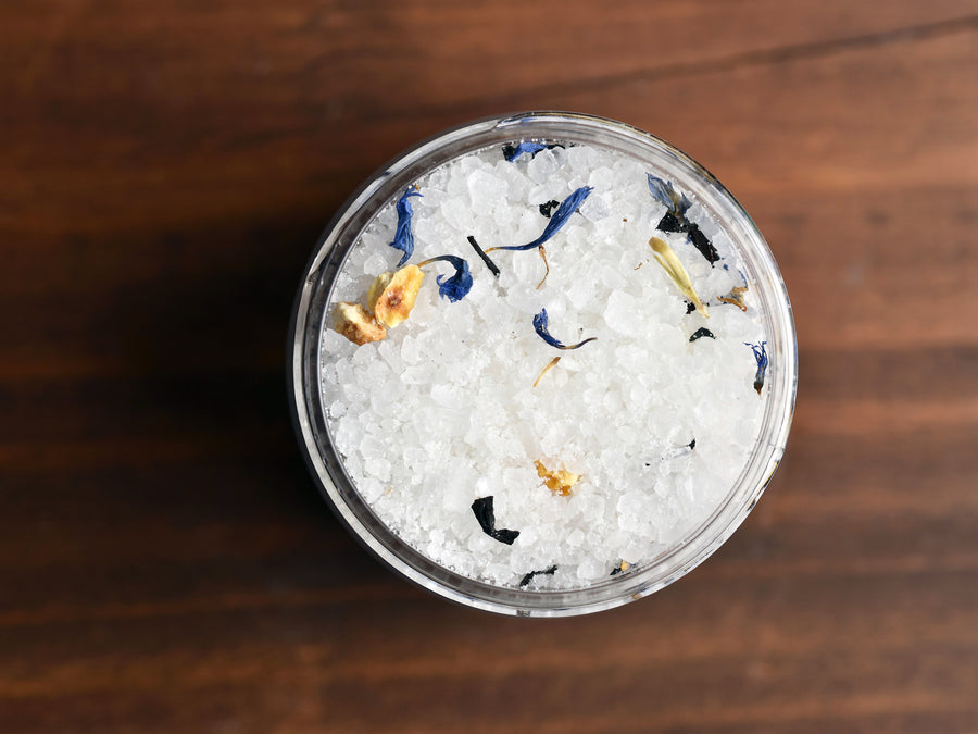 Vanilla Bergamot Bath Salts - Mini Jar