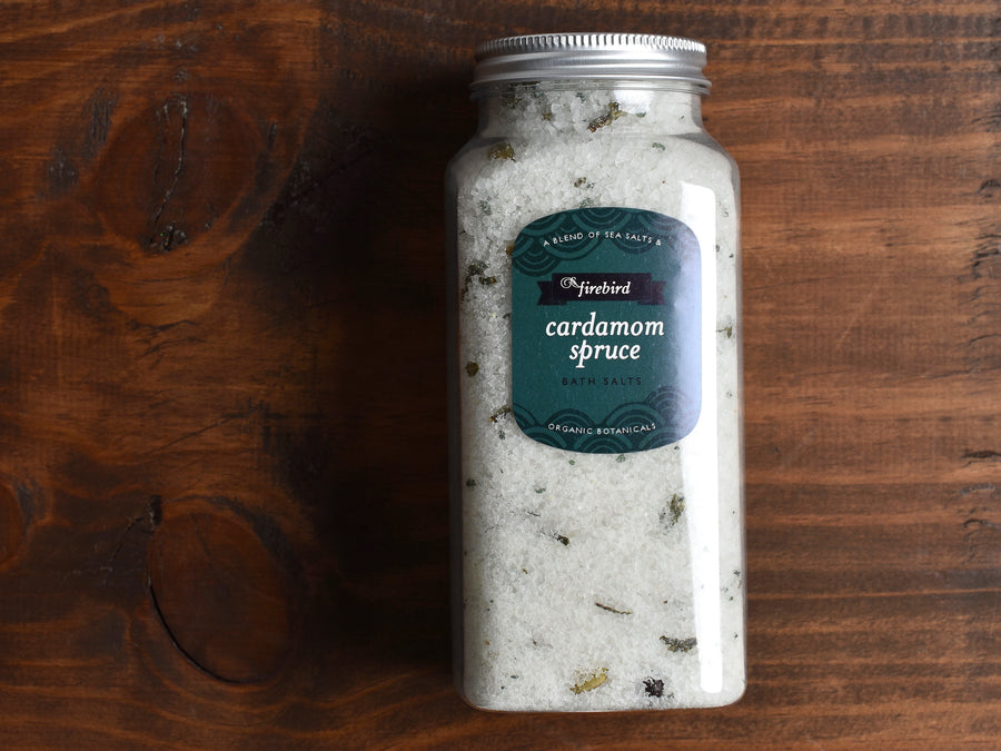 Cardamom Spruce Bath Salts