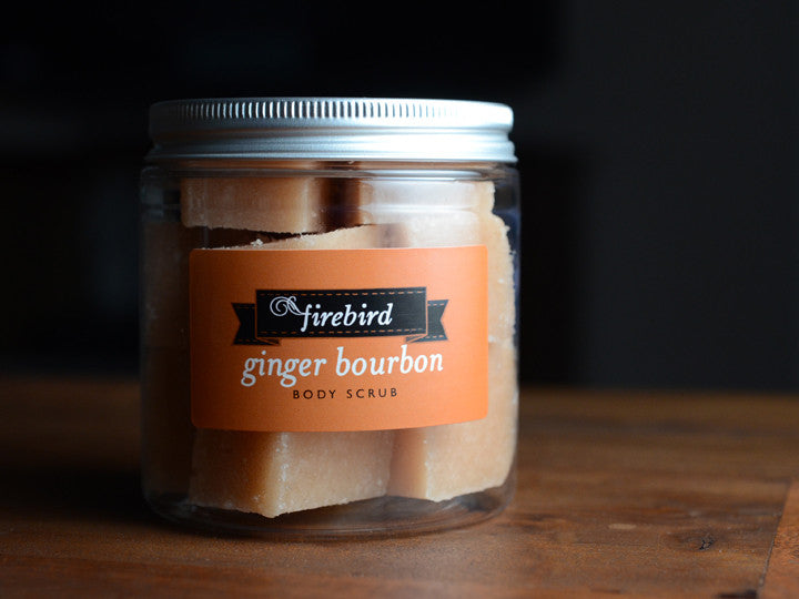 Ginger Bourbon Sugar Cube Scrub