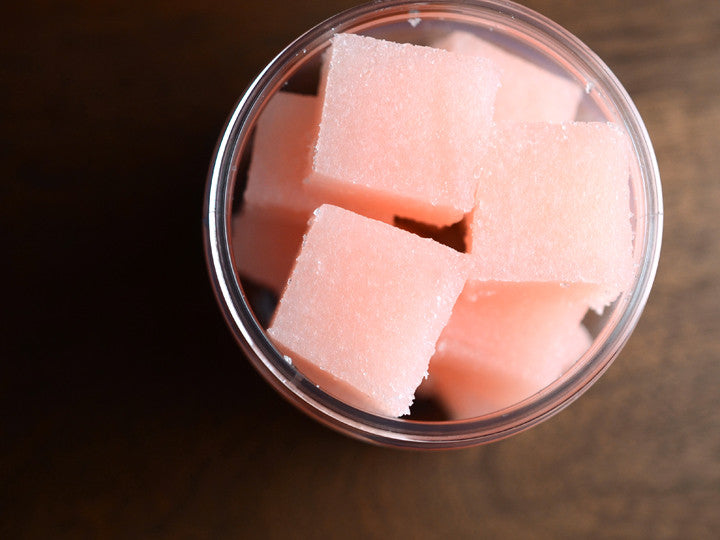 Grapefruit Ginger Sugar Cube Scrub